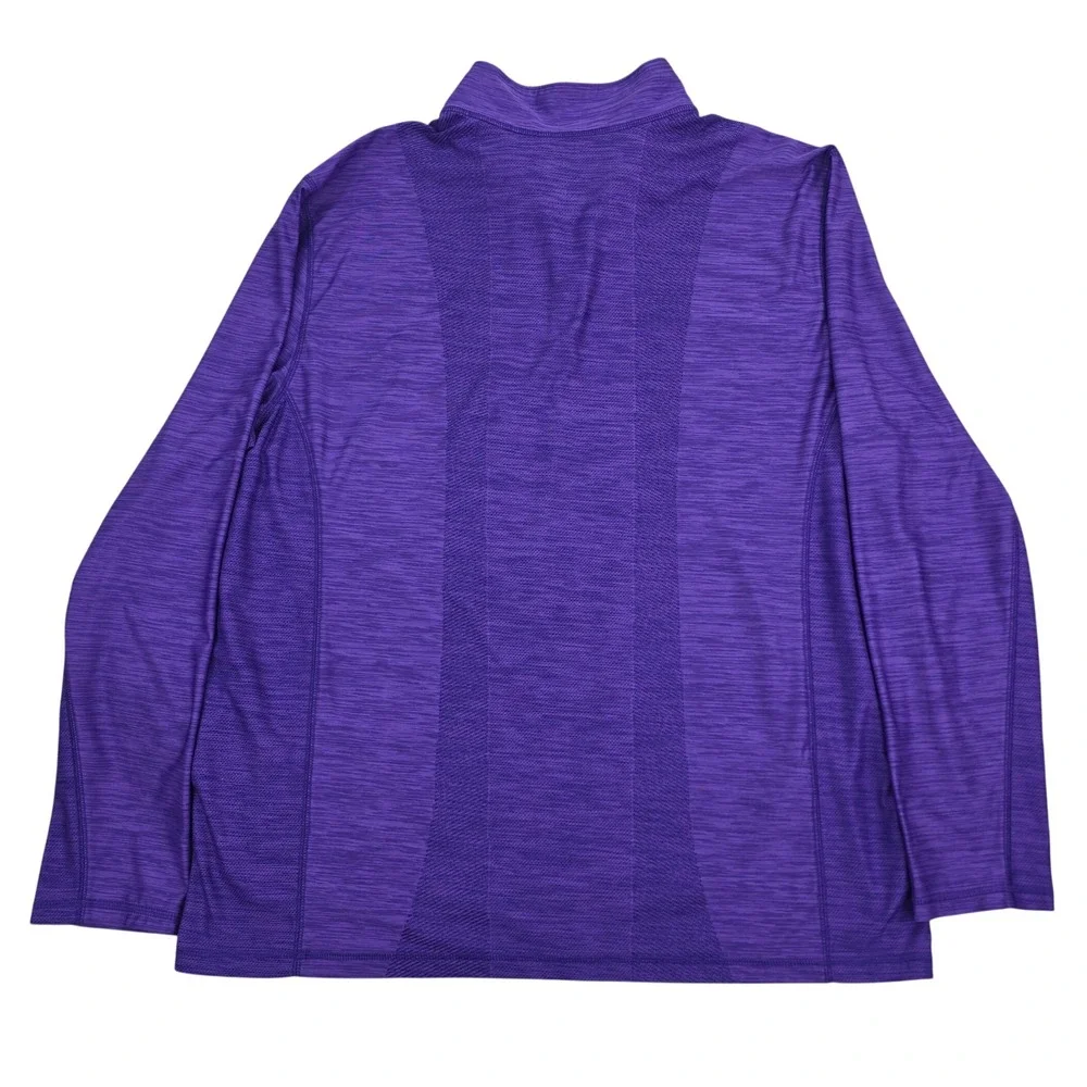 Tommy Bahama IslandZone Pullover Mens XL Purple 1/4 Zip Mesh Golf Lightweight